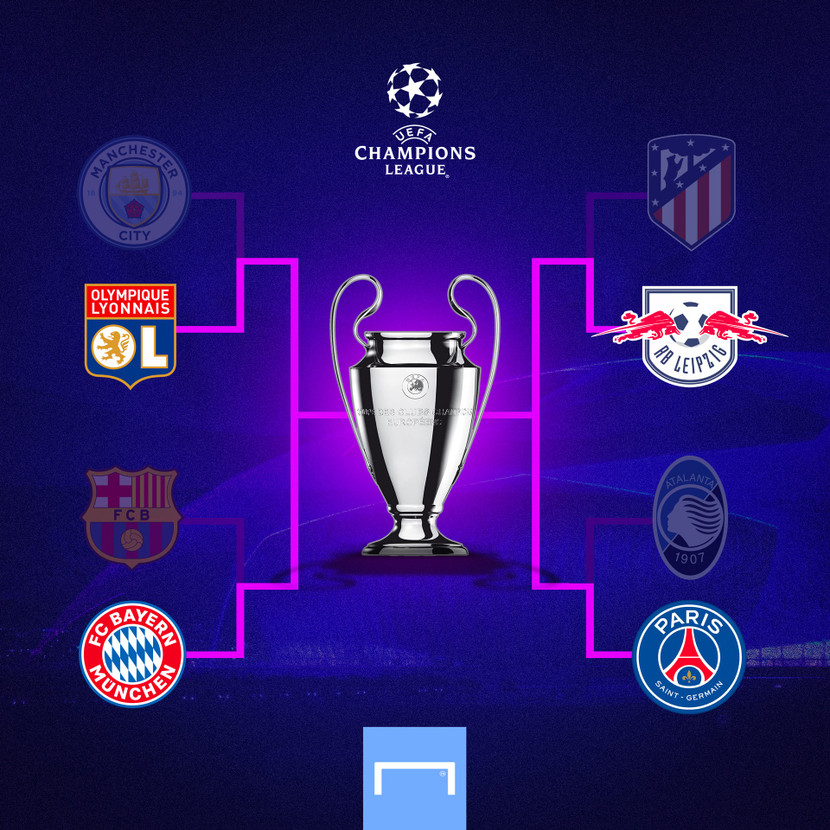 Vòng bán kết Champions League năm nay là cuộc đối đầu giữa bóng đá Đức và Pháp Vòng bán kết Champions League năm nay là cuộc đối đầu giữa bóng đá Đức và Pháp