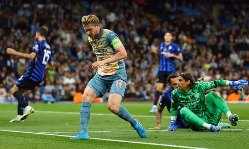 De Bruyne chấn thương khi Man City hòa Inter 0-0 De Bruyne chấn thương khi Man City hòa Inter 0-0