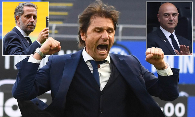 Conte bị thuyết phục nhanh chóng bởi BLĐ Tottenham