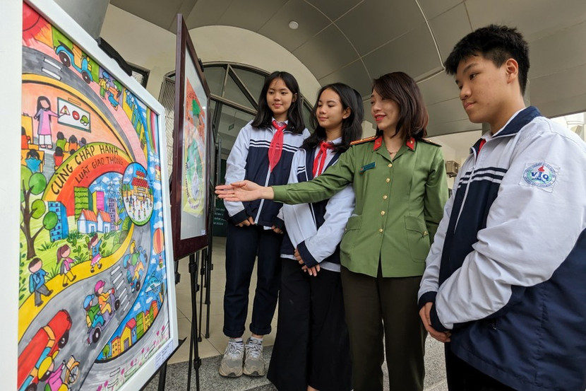 CATP Hà Nội đi đầu trong công tác tuyên truyền, phổ biến pháp luật trong nhà trường về phòng chống bạo lực học đường