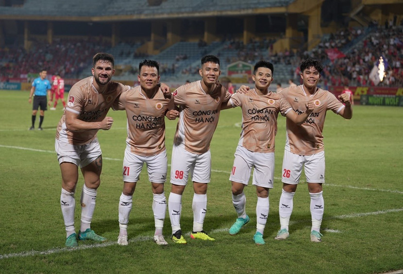 Công an Hà Nội FC cuối cùng cũng thắng dưới thời HLV Mano Polking (Ảnh: VNN)