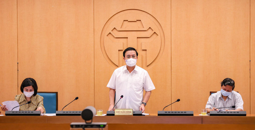 Phó Chủ tịch UBND TP Chử Xuân Dũng kết luận cuộc họp