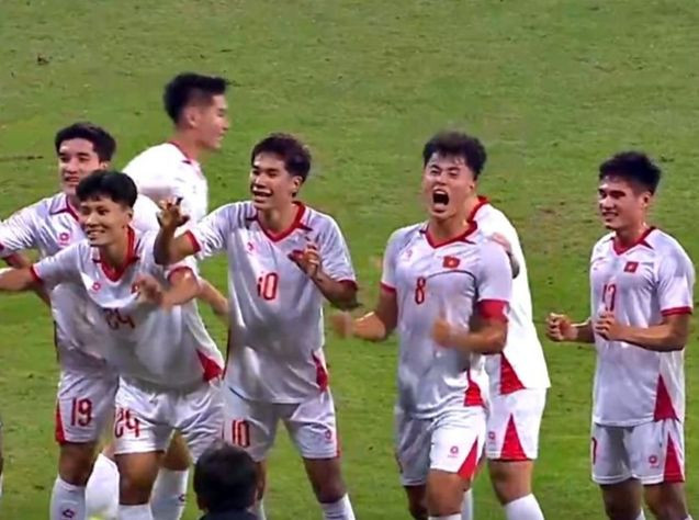 U22 Việt Nam một lần nữa thắng Trung Quốc