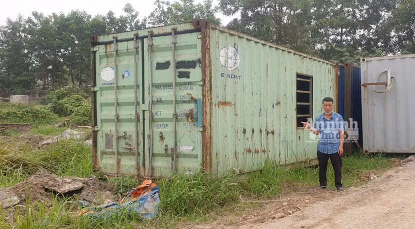 Những chiếc thùng container thường được Nguyễn Văn Lệ nhắm tới trộm cắp