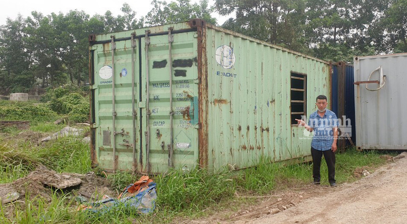 Những chiếc thùng container thường được Nguyễn Văn Lệ nhắm tới trộm cắp Những chiếc thùng container thường được Nguyễn Văn Lệ nhắm tới trộm cắp