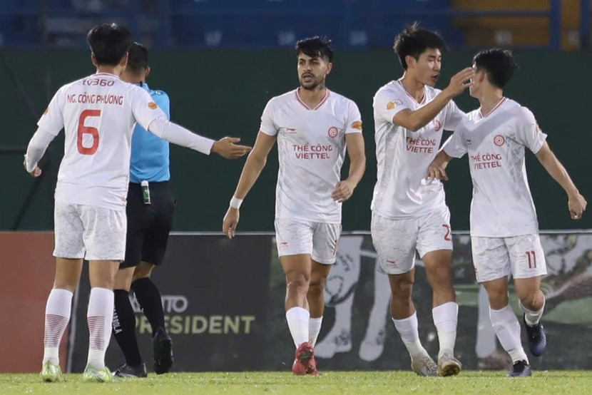 Thể Công Viettel thắng Bình Dương 2-1 Thể Công Viettel thắng Bình Dương 2-1