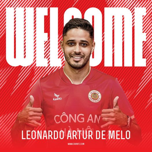 Leo Artur là thành viên CLB Công an Hà Nội