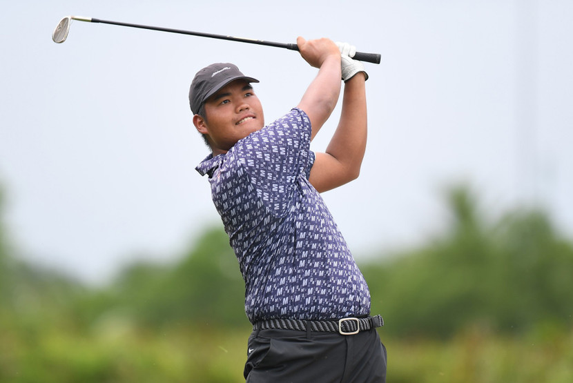 Golfer Nguyễn Đức Sơn