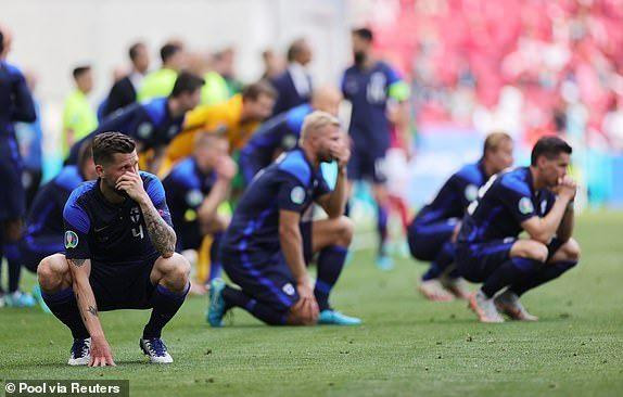 ĐT Phần Lan lo lắng cho tiền vệ bên phía Đan Mạch ĐT Phần Lan lo lắng cho tiền vệ bên phía Đan Mạch