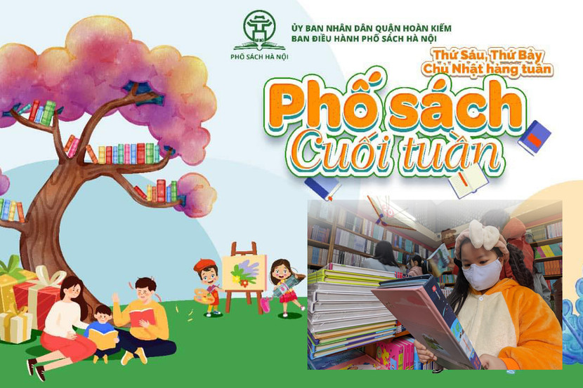 "Phố Sách cuối tuần” tại Hà Nội sẽ diễn ra hàng tuần vào chiều tối thứ Sáu, thứ Bẩy và Chủ nhật "Phố Sách cuối tuần” tại Hà Nội sẽ diễn ra hàng tuần vào chiều tối thứ Sáu, thứ Bẩy và Chủ nhật