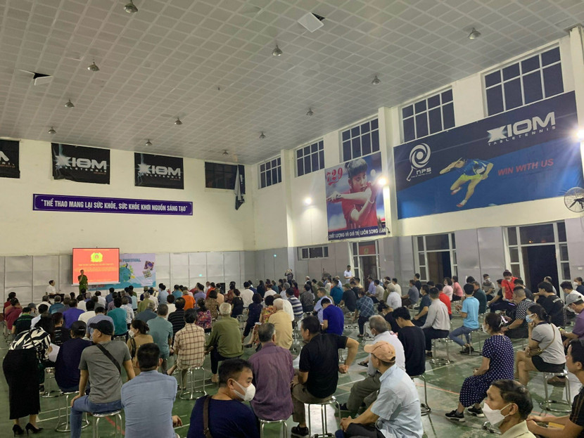 Tập huấn nghiệp vụ PCCC cho người dân và các cơ sở kinh doanh. Tập huấn nghiệp vụ PCCC cho người dân và các cơ sở kinh doanh.