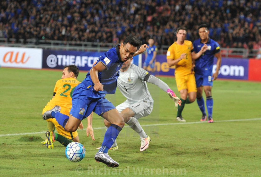 Thái Lan từng buộc Australia chia điểm ở vòng loại cuối World Cup 2018 Thái Lan từng buộc Australia chia điểm ở vòng loại cuối World Cup 2018