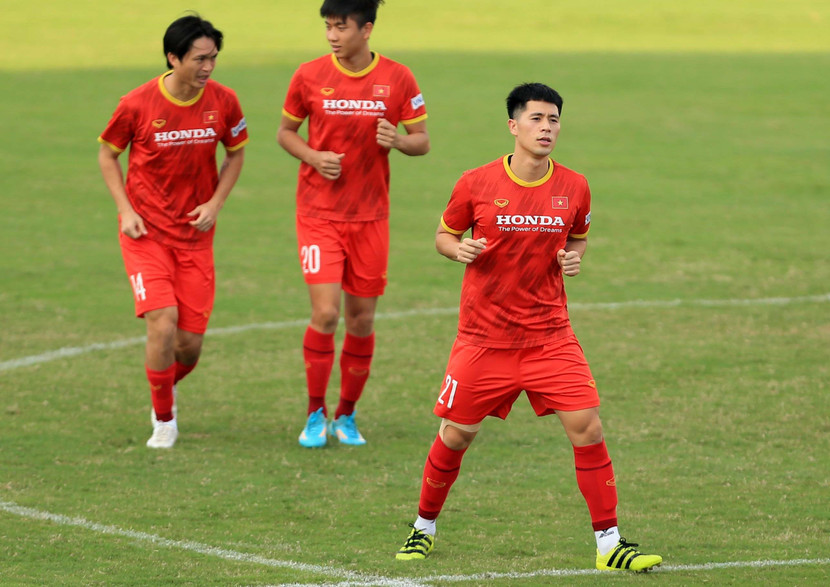 Đình Trọng đã trở lại và sẵn sàng ra sân