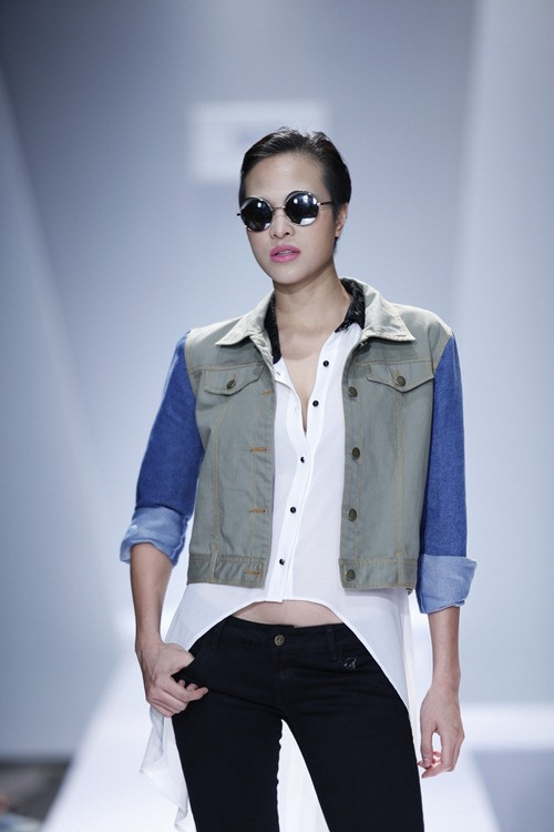 Mỹ Tâm tự tin "lấn sân" sàn catwalk ảnh 5