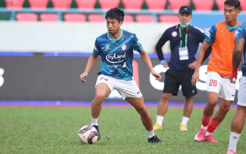 Lee Nguyễn khi còn thi đấu cho CLB TP.HCM