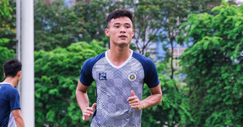 Trần Văn Đạt trở lại khoác áo CLB CAND (Ảnh: Hà Nội FC)