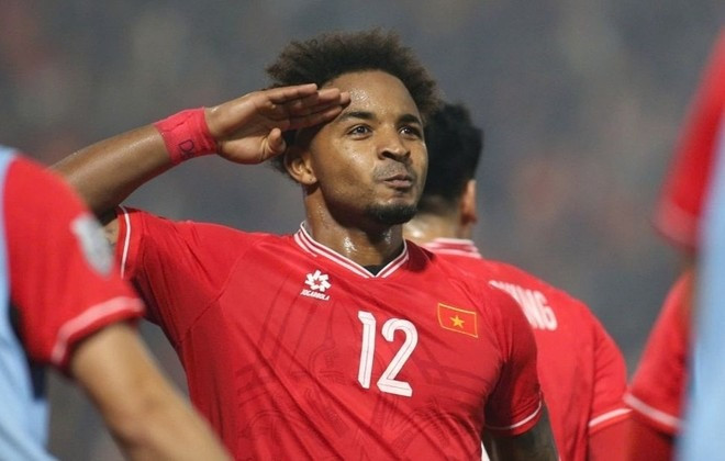 Tiền đạo Nguyễn Xuân Son của ĐT Việt Nam