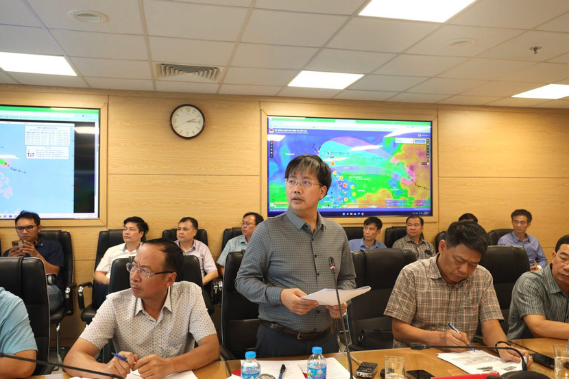 Chiều ngày 18-7, tại Hà Nội, Bộ NN&amp;MT đã họp triển khai phòng, chống bão Wipha