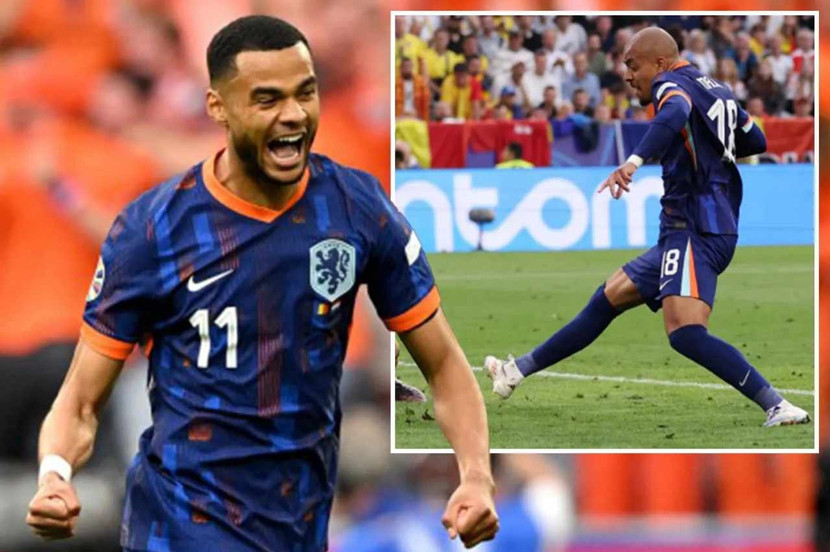 Gakpo (trái) có 3 bàn trong khi Malen có 2 bàn cho Hà Lan ở EURO 2024 Gakpo (trái) có 3 bàn trong khi Malen có 2 bàn cho Hà Lan ở EURO 2024