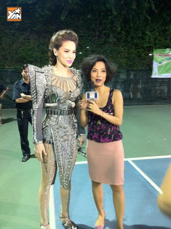 Hà Hồ trước đêm diễn