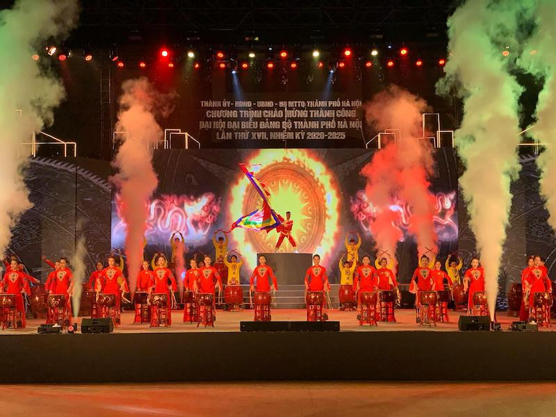 Chương trình nghệ thuật thể hiện tình cảm sắt son của tuổi trẻ Thủ đô với Đảng