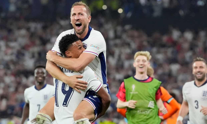 ĐT Anh lần thứ 2 liên tiếp có mặt ở chung kết EURO ĐT Anh lần thứ 2 liên tiếp có mặt ở chung kết EURO