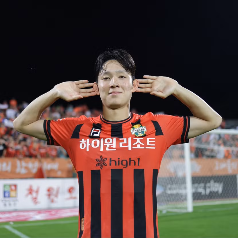 Yang Min-hyuk là ngôi sao mới nổi của bóng đá Hàn Quốc