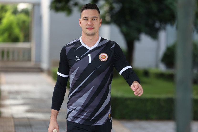 Nguyễn Filip trở lại tập luyện cùng CLB Công an Hà Nội