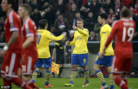 Arsenal tan mộng ngược dòng trước Bayern Munich ảnh 2