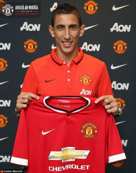 Di Maria tươi rói trong ngày ra mắt M.U ảnh 2