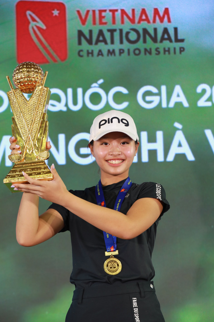 Lê Chúc An vô địch golf quốc gia 2023 Lê Chúc An vô địch golf quốc gia 2023