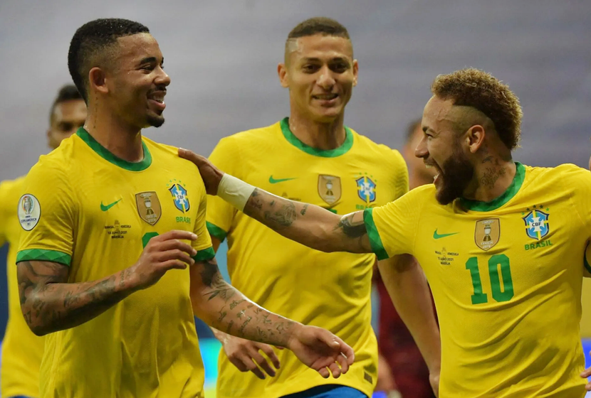 Jesus, Richarlison và Neymar đều cùng Brazil dự World Cup 2022