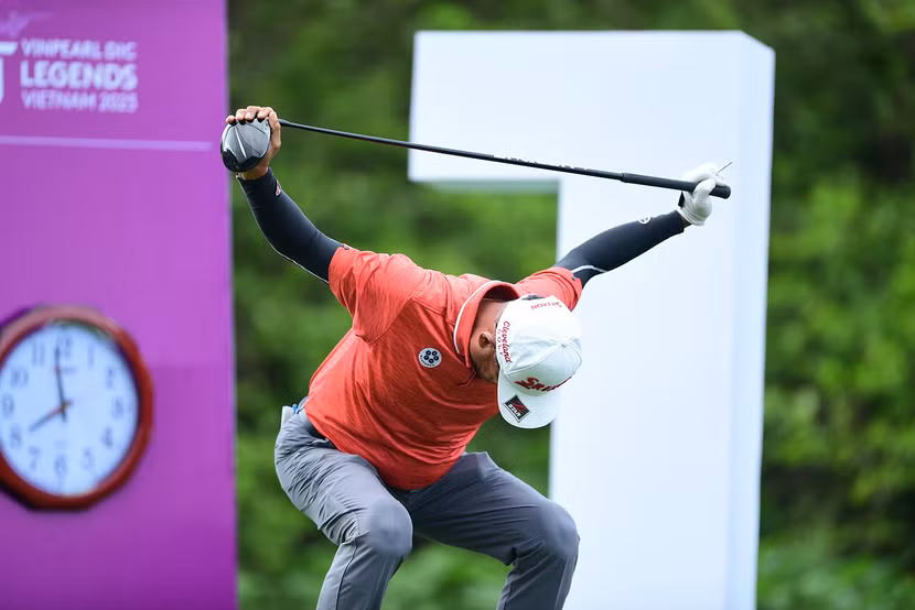 Những khoảnh khắc đầy cảm xúc của các golfer huyền thoại