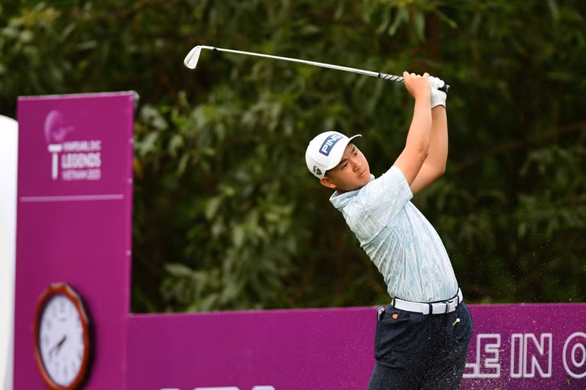 Golfer Nguyễn Anh Minh