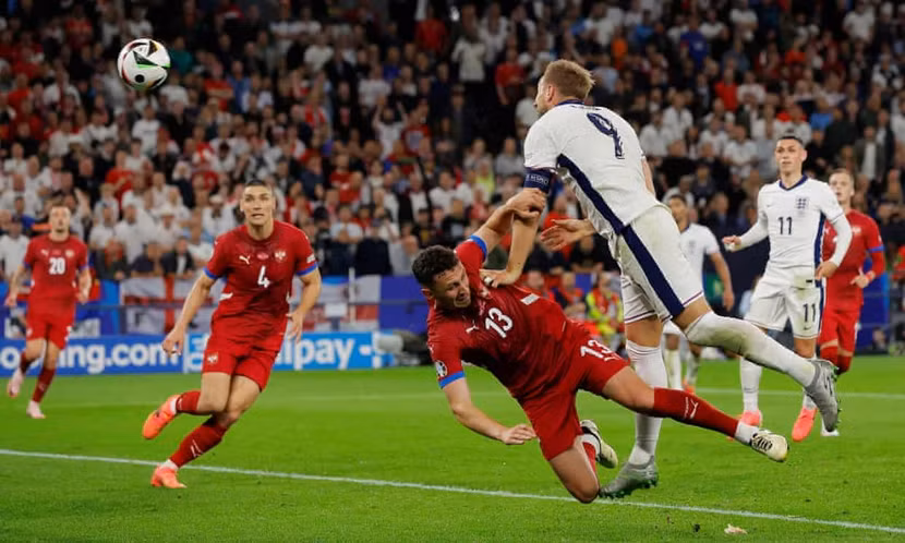 Harry Kane trong một tình huống bỏ lỡ