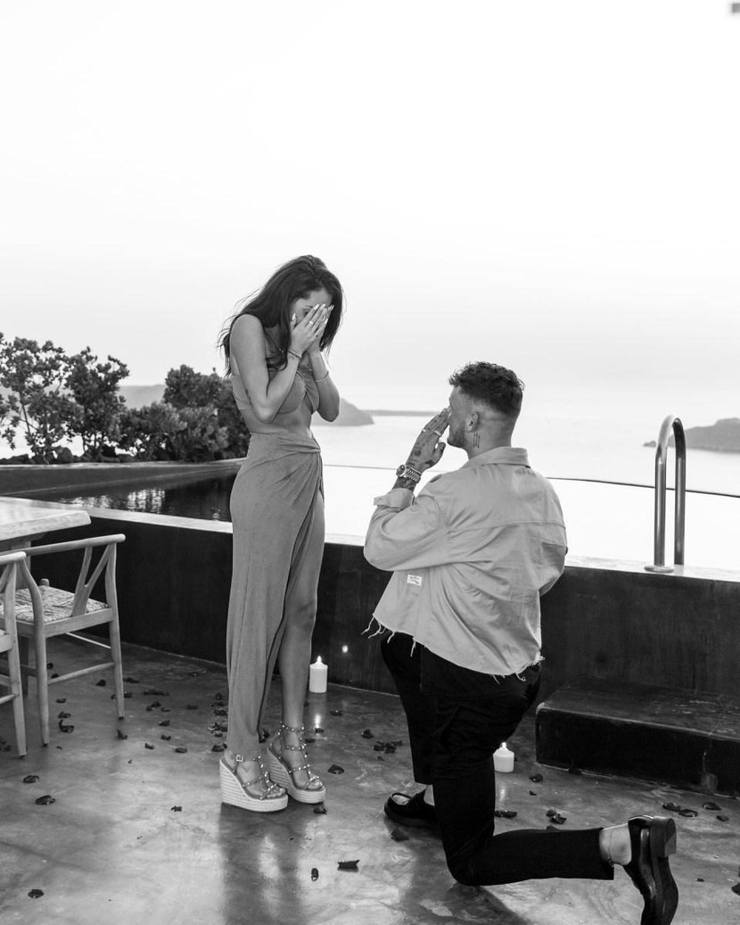 Ben White cầu hôn bạn gái cách đây 3 tuần