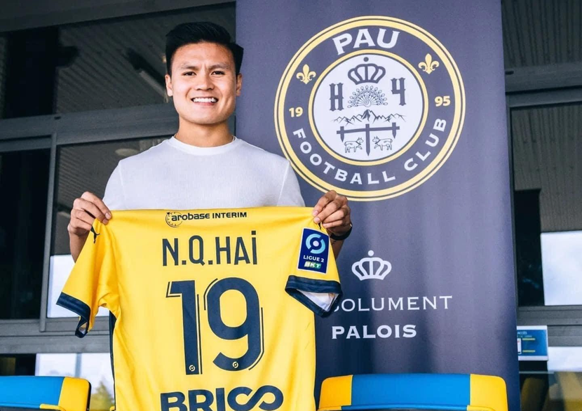 Quang Hải bắt đầu hành trình ở Pau FC