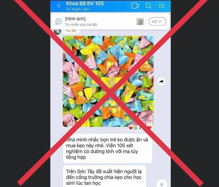 Thông tin chia sẻ trên mạng xã hội là sai sự thật