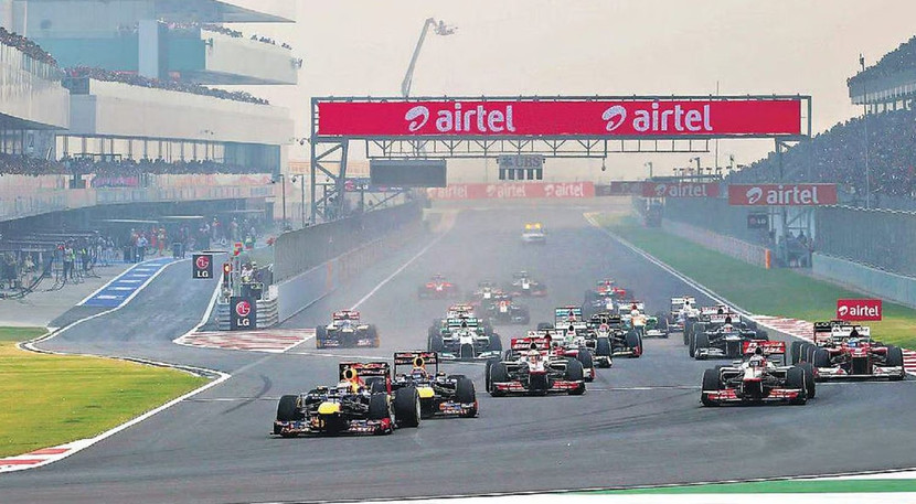 Trường đua Buddh International Circuit trong thời kỳ hoàng kim. Ảnh tư liệu: newindianexpress.com