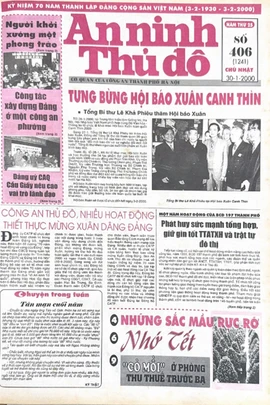 Báo An ninh Thủ đô số 1241 , ngày 30/01/2000