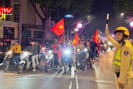 CATP Hà Nội đảm bảo an ninh trật tự sau chiến thắng ngoạn mục tại SEA Games 33 của U22 Việt Nam