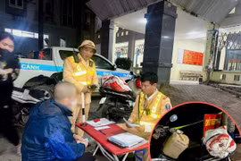 CSGT Hà Nội: Xử phạt hơn 600 trường hợp vi phạm nồng độ cồn dịp cuối tuần