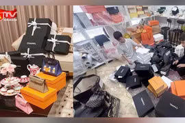 Triệt phá đường dây kinh doanh hàng hiệu giả quy mô lớn tại Hà Nội