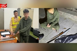 Kịp thời ngăn chặn nhóm thanh, thiếu niên mang hung khí đánh nhau
