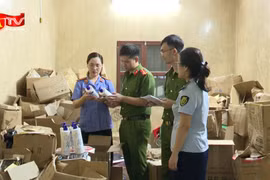 Triệt phá đường dây sản xuất, tiêu thụ dầu gội, sữa tắm giả quy mô lớn