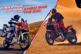 Honda Việt Nam trình làng mẫu Africa Twin 2026 phiên bản mới