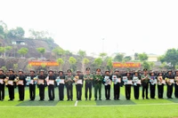 Gần 600 sinh viên Học viện An ninh nhân dân hoàn thành huấn luyện đầu khóa