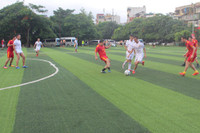 Giao lưu bóng đá, gắn kết tình đồng đội