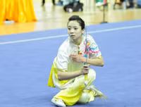 Chân dung đẹp của cô gái vàng Wushu vừa mang vinh quang cho thể thao Việt Nam