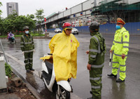 Nhắc nhở, xử lý các trường hợp không đeo khẩu trang khi ra đường